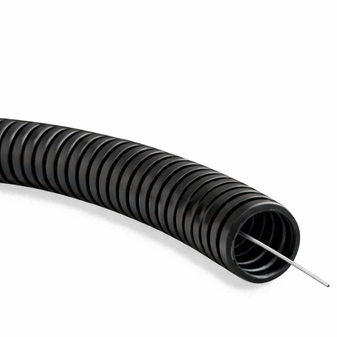 Rura elektroinstalacyjna karbowana z pilotem PVC 320N 28/22-15M