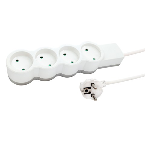 Przedłużacz 4-gniazdowy 3m