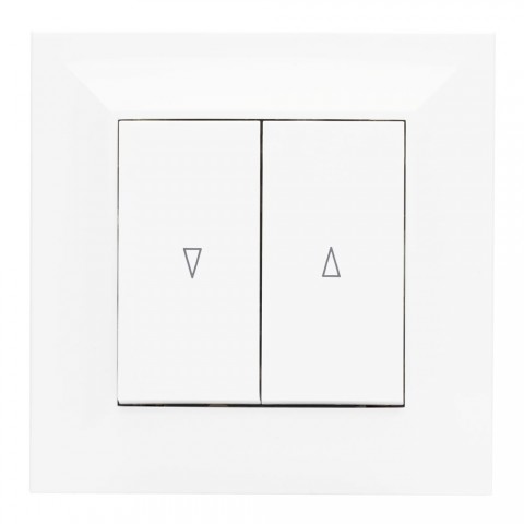  Przycisk żaluzjowy z ramką