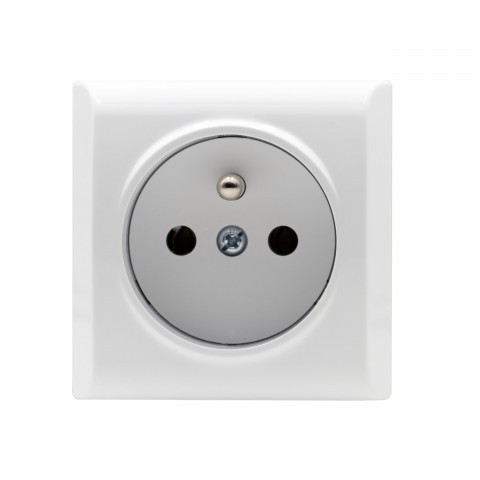 Gniazdo pojedyncze z uziemieniem