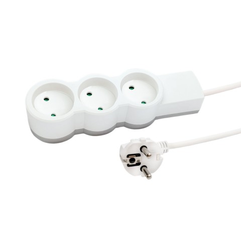 Przedłużacz 3-gniazdowy 5m