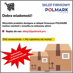 Wysyłka towarów- sklep firmowy POLMARK