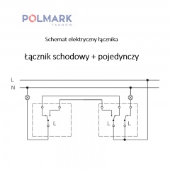 Schematy elektryczne podłączenia łączników